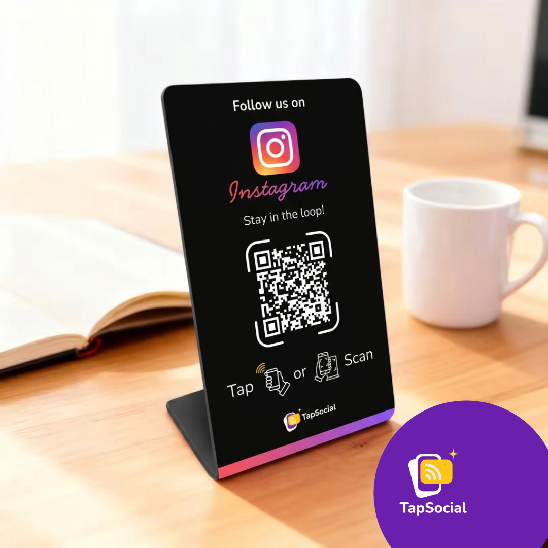 Instagram Stand NFC Card