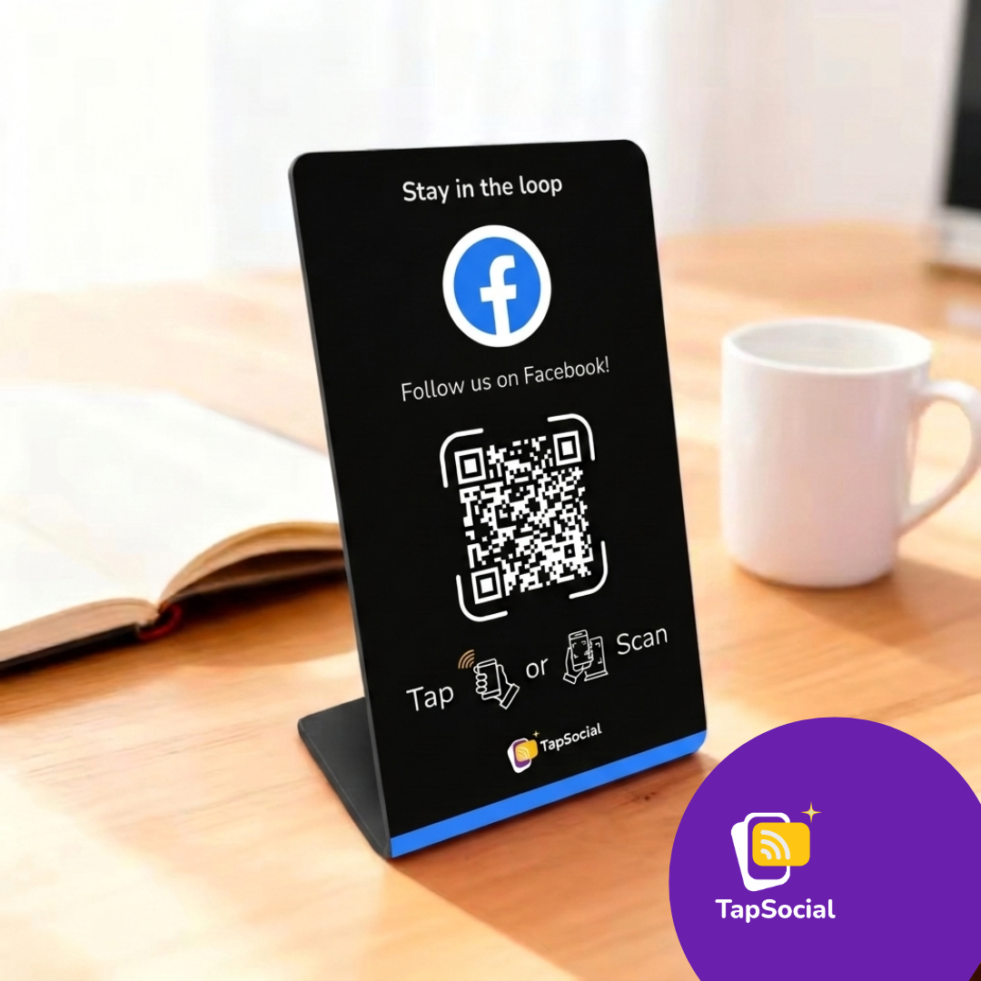 Facebook Stand NFC Card